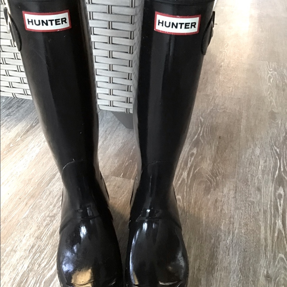 Hunter Tall Gloss Boots